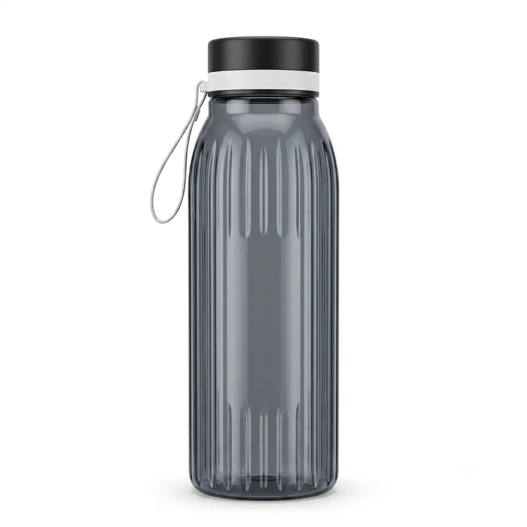 Minimalist Ribbed Sports Bottle